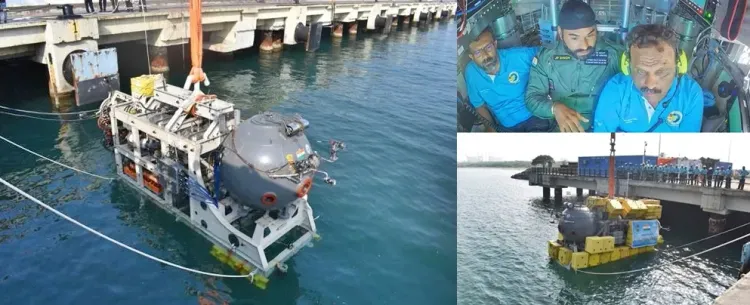 India's Advanced Deep-Ocean Submersible Matsya-6000 Passes Wet Tests