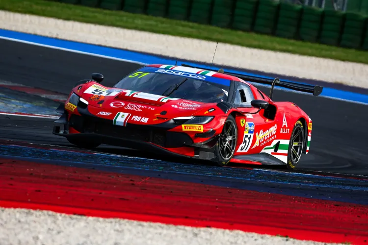 Can India's Mahaveer Raghunathan Secure a Podium Finish at the Italian GT Season Opener?