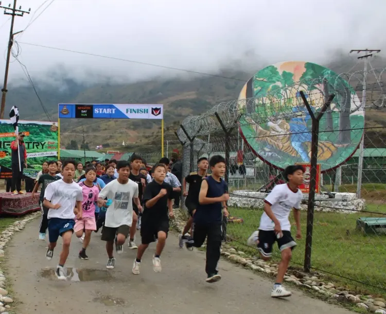 How is Infantry Day Celebrated with Unyielding Spirit in Mechuka?