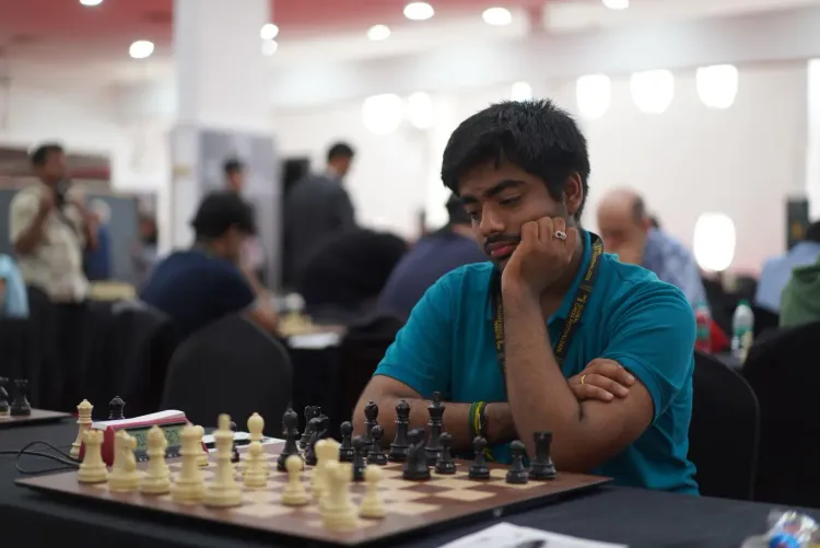 Iniyan leads Global Chess Festival Masters by a point after Round 8 draw