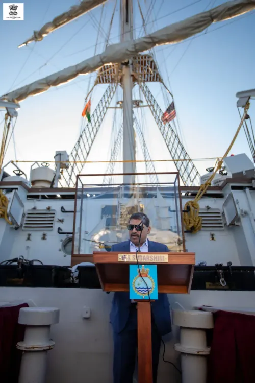 INS Sudarshini at SAIL Boston 250: India's only Asian tall ship in 250th US anniversary sail