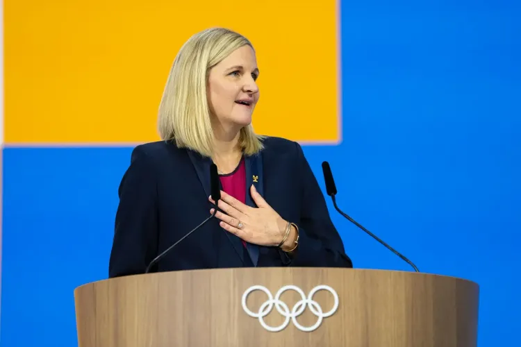 IOC President Kirsty Coventry Advocates for Sports' Autonomy at EU Sport Forum