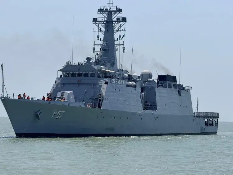 IOS Sagar arrives in Chattogram to deepen India-Bangladesh naval ties
