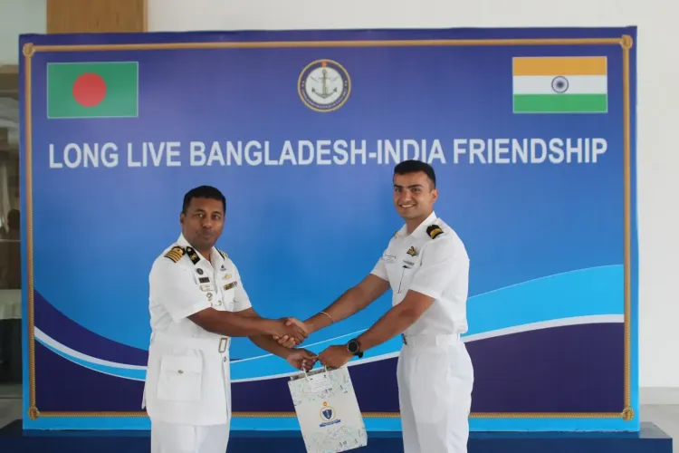 INS Sunayna departs Chattogram after IOS Sagar maritime drills with Bangladesh Navy