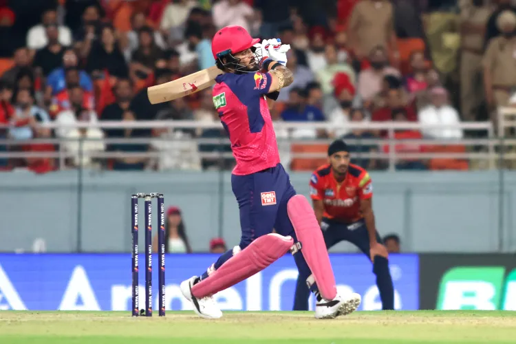 IPL 2025: Jaiswal's Knock and Parag's Finish Propel RR to Challenging Target Against PBKS