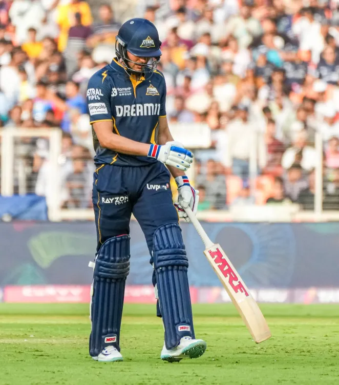 IPL 2025: Shubman Gill Penalized for Slow Over-Rate Following Gujarat Titans' Victory Over Delhi Capitals