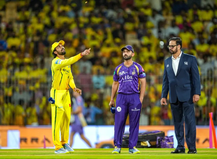 IPL 2026: KKR Chooses to Bowl First Against CSK