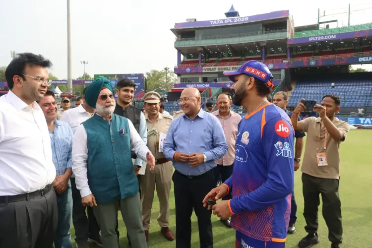 IPL 2026: Delhi LG Engages with MI, DC Players Before Intense Double-Header
