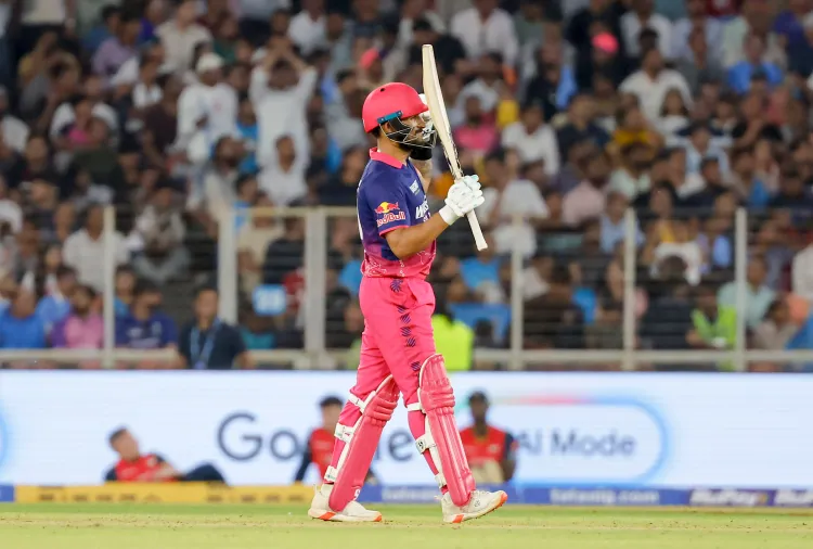 आईपीएल 2026: ध्रुव जुरैल और यशस्वी जायसवाल की अर्धशतकीय पारियों से राजस्थान ने बनाए 210 रन