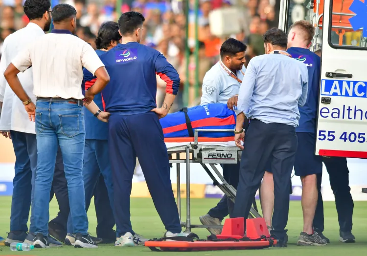 IPL 2026: लुंगी एनगिडी को फील्डिंग में गंभीर सिर की चोट, एम्बुलेंस से अस्पताल पहुंचाया