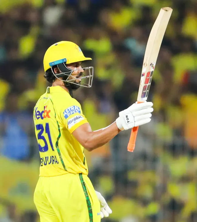 Gaikwad's 67 guides CSK to 8-wicket win over MI, Kamboj takes 3-32