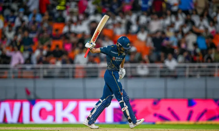 Gill's 104 fires GT into IPL 2026 final; RR eliminated by 7 wickets