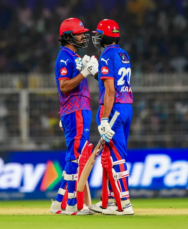 KL Rahul's 30-ball 60 powers DC to 203/5 against KKR at Eden Gardens
