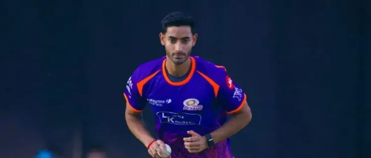 IPL 2026: Mumbai Indians Sign Krish Bhagat as Ankolekar's Replacement