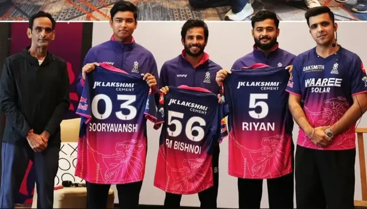Rajasthan Royals Reveal Exciting New Jersey for IPL 2026 Under Captain Riyan Parag