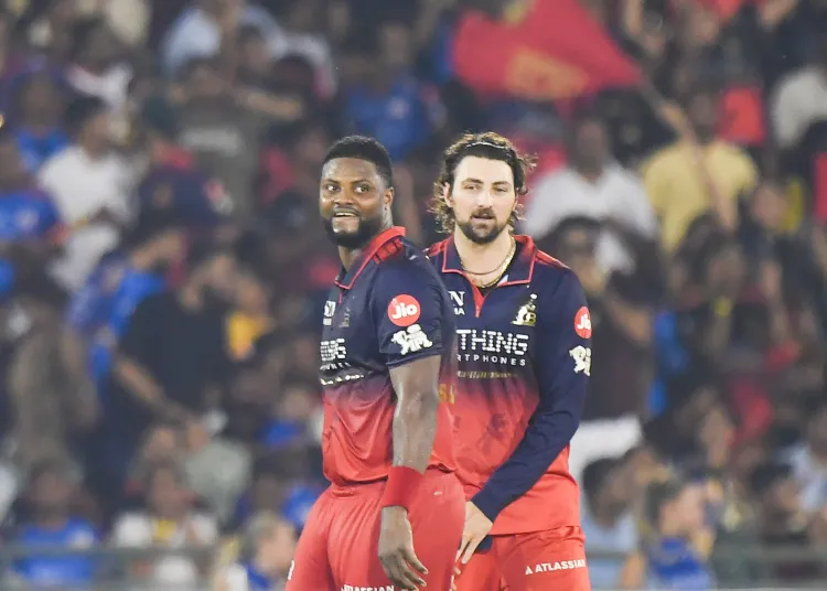 Tim David fined 30% match fee, 2 demerit points for obscene gesture in RCB-MI clash