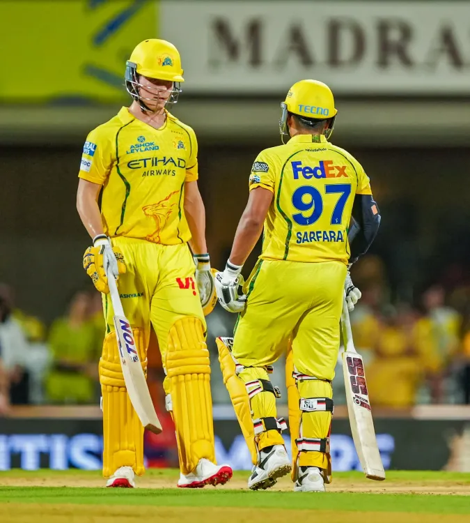 IPL 2026: Samson and Mhatre's Fireworks Propel CSK to 192 Runs Against KKR