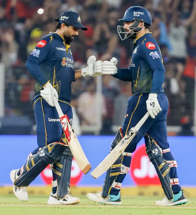 Shubman Gill's 43 off 18 powers GT past RCB by 4 wickets in IPL 2026