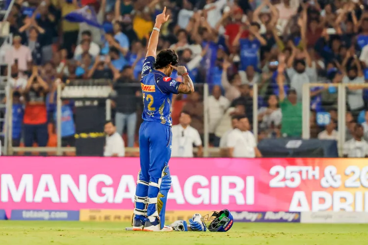 IPL 2026: Tilak Varma Shines with Century as MI Sets 199/5 Against GT