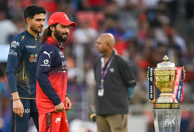 IPL 2026 Final: RCB bowl first against GT at Narendra Modi Stadium