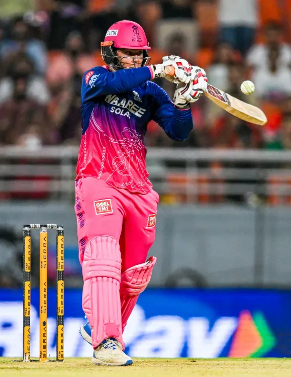 Sooryavanshi's 28-ball 97 powers Royals to 243/8 vs SRH in IPL 2026 Eliminator
