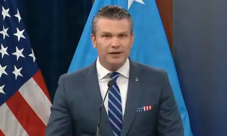 ईरान के पास सुनहरा भविष्य चुनने का अवसर, गलत निर्णय पर गंभीर परिणाम: अमेरिकी युद्ध सचिव हेगसेथ