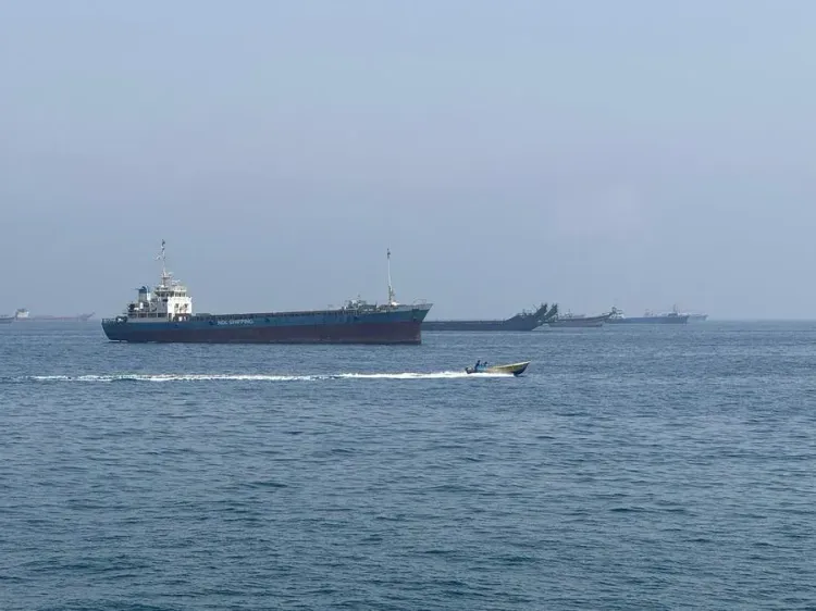 Iran halts 3 oil tankers in Hormuz as US strikes enter 12th night