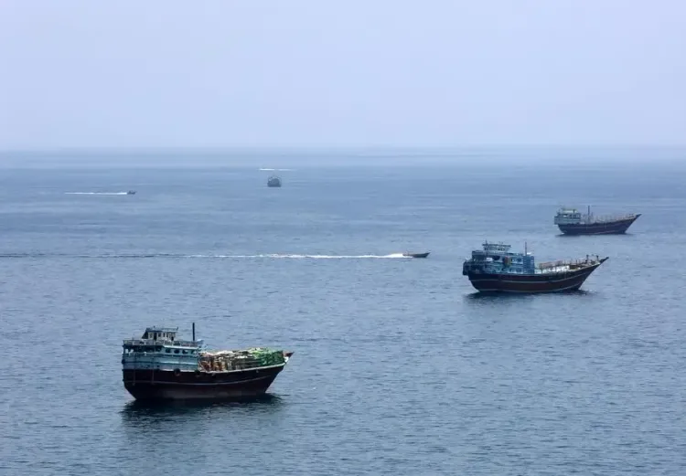 Oil tanker EL GAIA explodes on naval mines in Strait of Hormuz