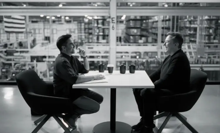 Is the viral teaser featuring Elon Musk on Nikhil Kamath's podcast generated by AI?