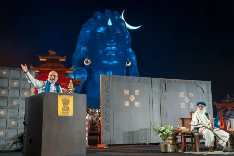 Amit Shah Labels Isha Centre as a Hub of ‘Sadhana’ and Redemption