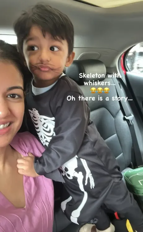 How Did Ishita Dutta & Son Vaayu Celebrate Halloween?