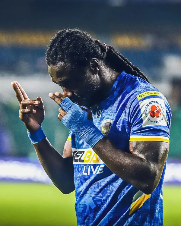 ISL 2024-25: Chima's late strike secures victory for Chennaiyin FC over Punjab FC