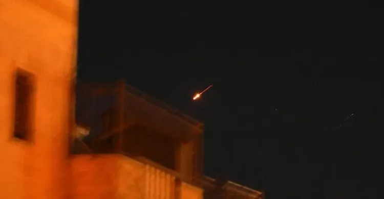 Did the Israeli military successfully intercept a missile from Yemen?