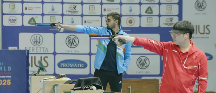 Did Samrat Rana Make History with Gold in Men’s 10m Air Pistol in Cairo?