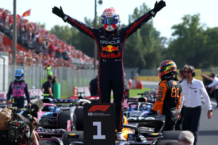Did Verstappen Secure Victory at the Italian GP While McLaren Celebrated a Double Podium?