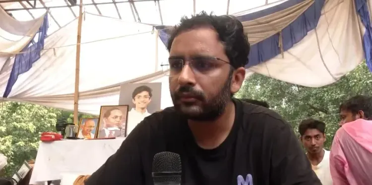 शिक्षा मंत्री धर्मेंद्र प्रधान का इस्तीफा नहीं तो जंतर-मंतर नहीं छोड़ेंगे: सीजेपी प्रवक्ता आशुतोष रांका