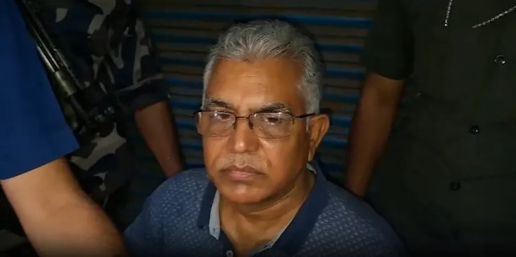 जादवपुर यूनिवर्सिटी विवाद: दिलीप घोष बोले — देश-विरोधी नारे और अवैध गतिविधियाँ अब बर्दाश्त नहीं