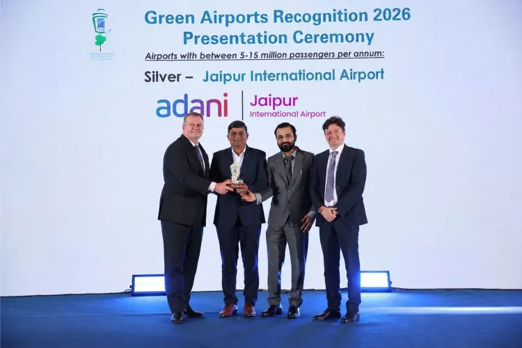 Jaipur Airport wins Silver at ACI Green Airports Recognition 2026