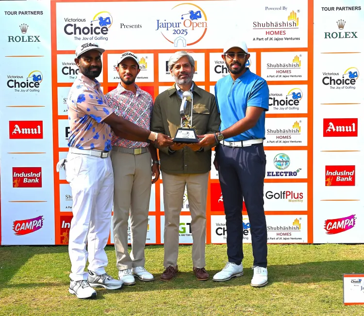 Will Top Golf Stars like Sandhu, Bhattacharya, and Ahlawat Compete for INR 1 Crore at Jaipur Open 2025?