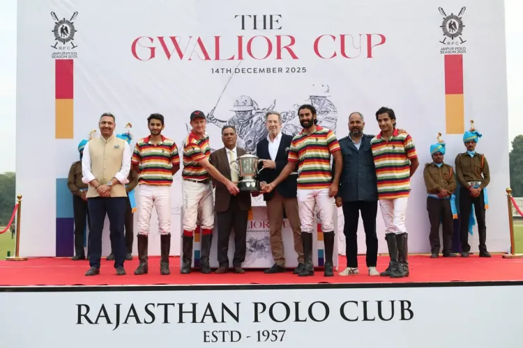 How Did the Jaipur Polo Team Secure Their Sixth Gwalior Cup Title?