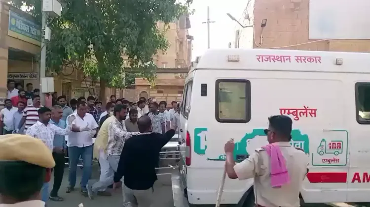 क्या जैसलमेर से जोधपुर जा रही निजी बस में लगी भीषण आग में यात्री झुलसे?
