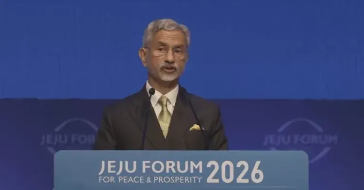 Jaishankar Delivers Keynote at Jeju Forum 2026