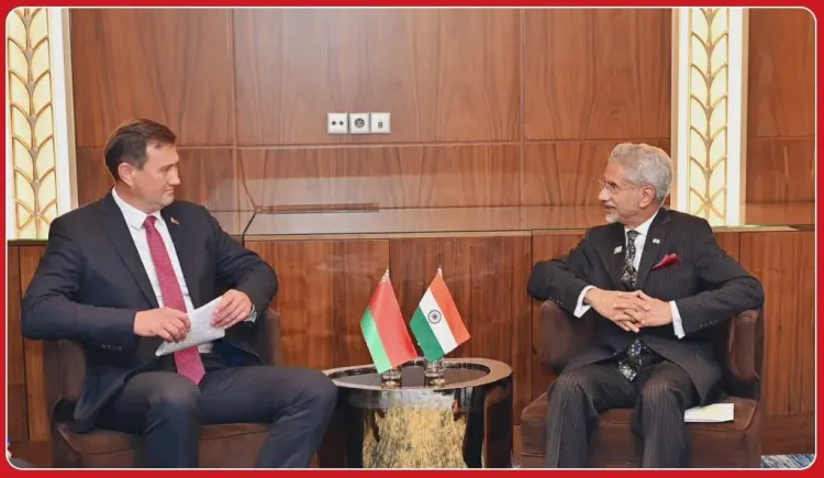 Jaishankar Greets Belarus on Independence Day