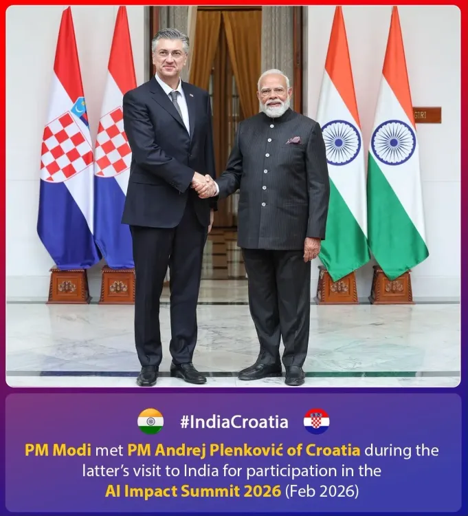 Jaishankar Greets Croatia on National Day, Cites India-EU Ties