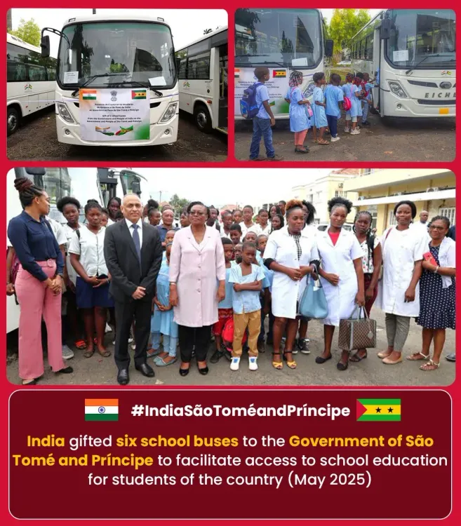 Jaishankar Greets São Tomé and Príncipe on Independence Day