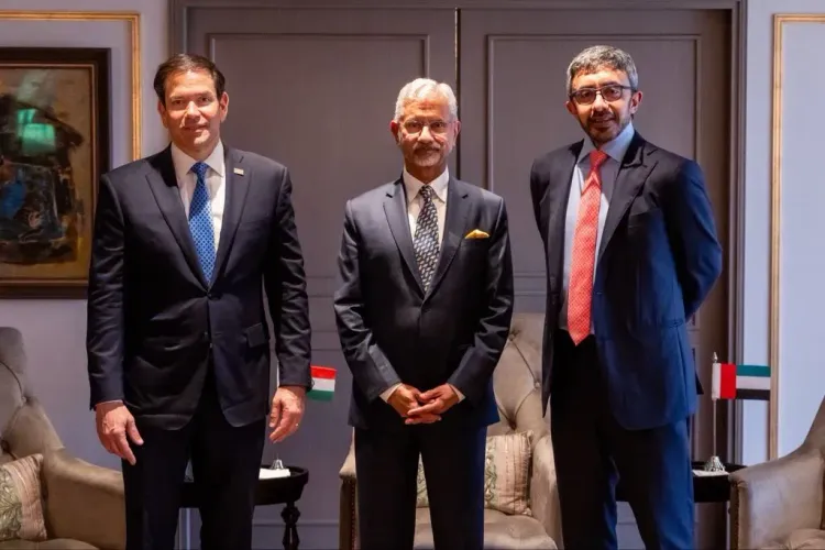 Jaishankar Holds India-UAE-US Trilateral on Energy and Connectivity