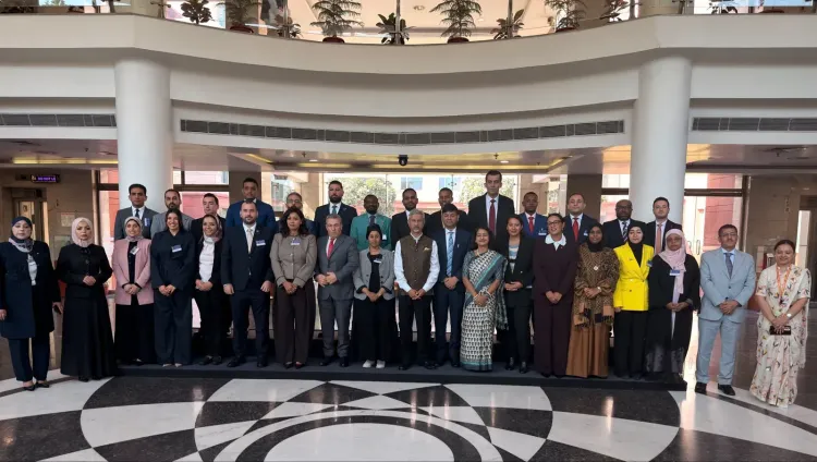 Jaishankar Meets Arab League Diplomats at SSIFS