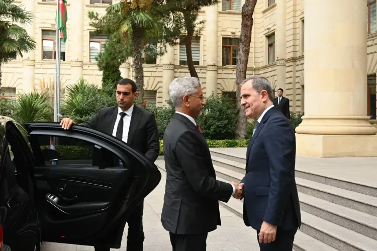 Jaishankar meets Azerbaijan FM Bayramov, charts bilateral path