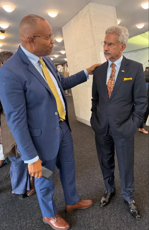 Jaishankar meets Barbados FM Sinckler at UNGA81