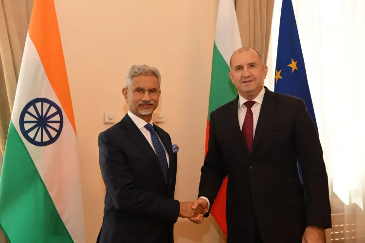 Jaishankar Meets Bulgaria's PM Radev, Pushes India-EU Ties